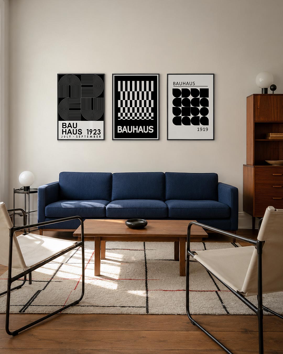 Lijnen en vlakkenspel Posterset