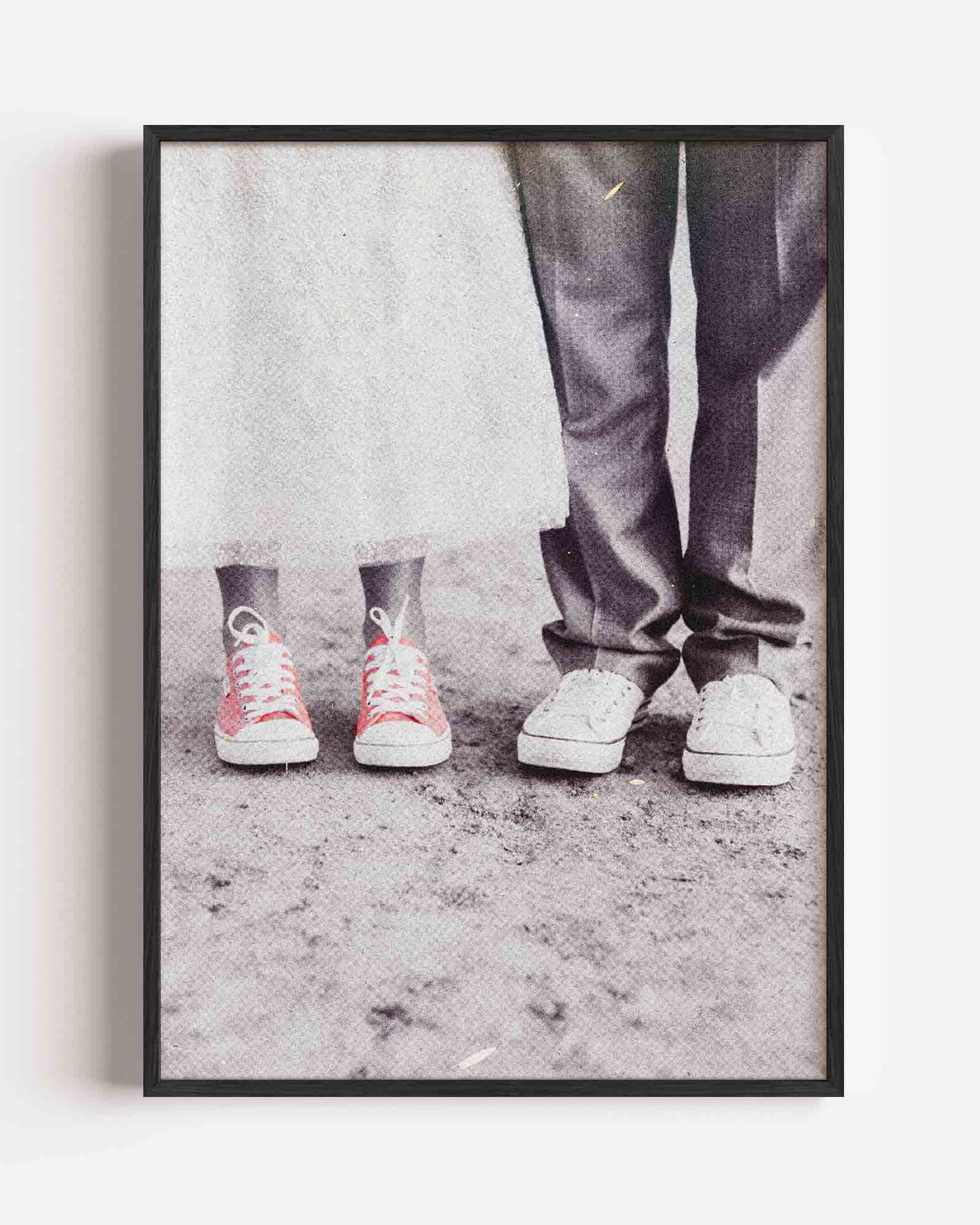 Sneakers en schoenen Poster