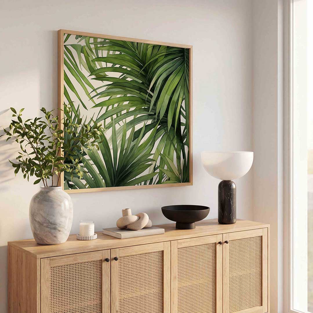 Groene bladeren Poster