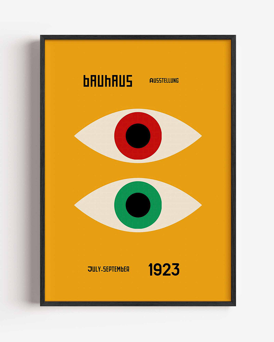 Oogvormen en kleur Poster
