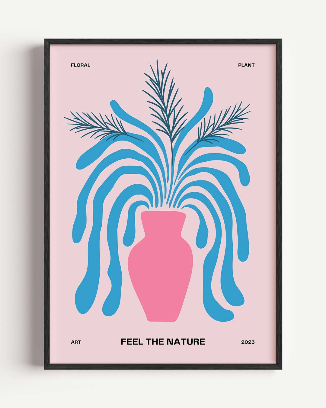 Floral Vibes Poster-WallArtistic
