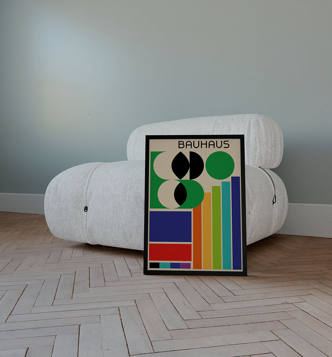 Vormen en vlakkenspel Poster