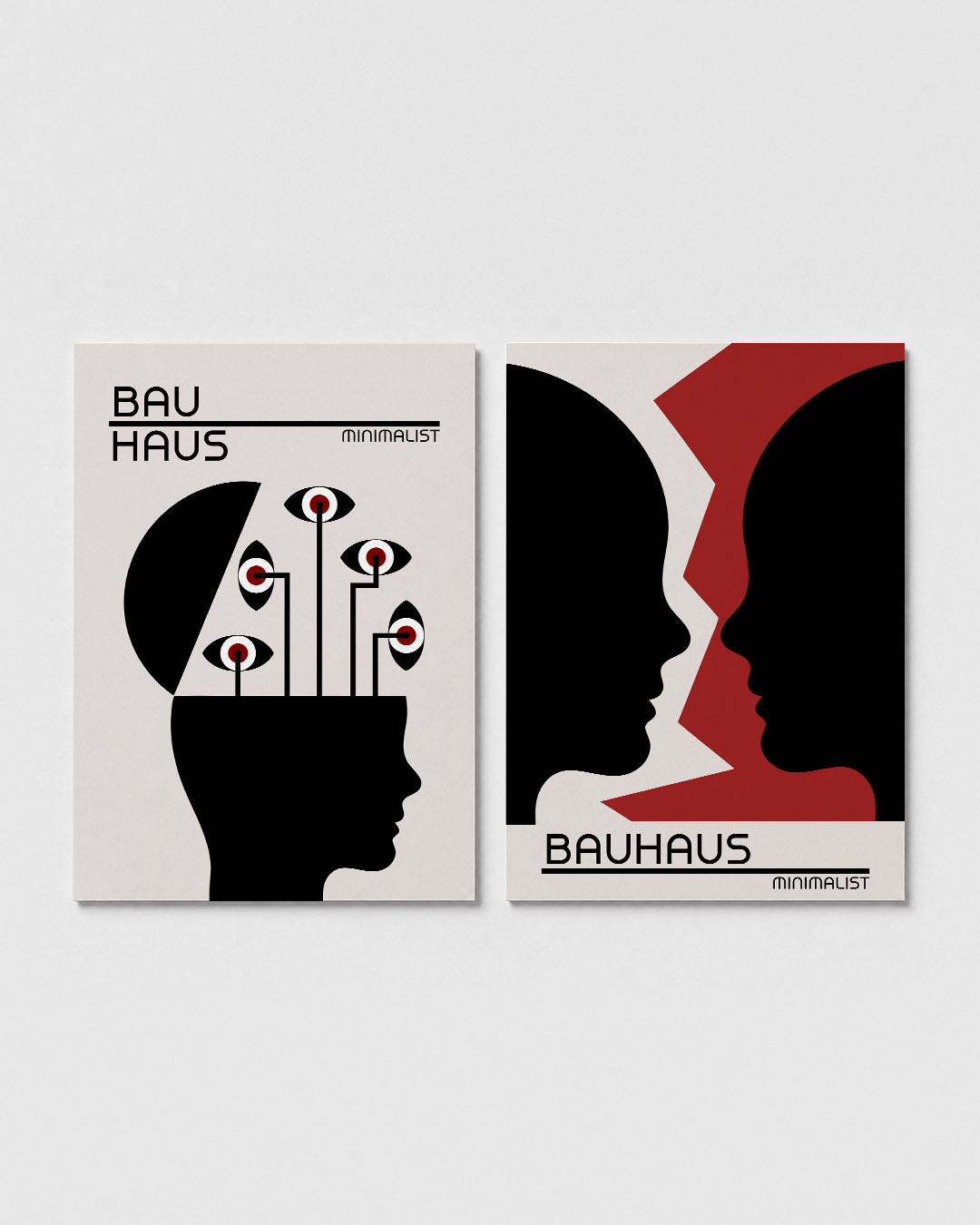 Ooglijnenspel Posterset