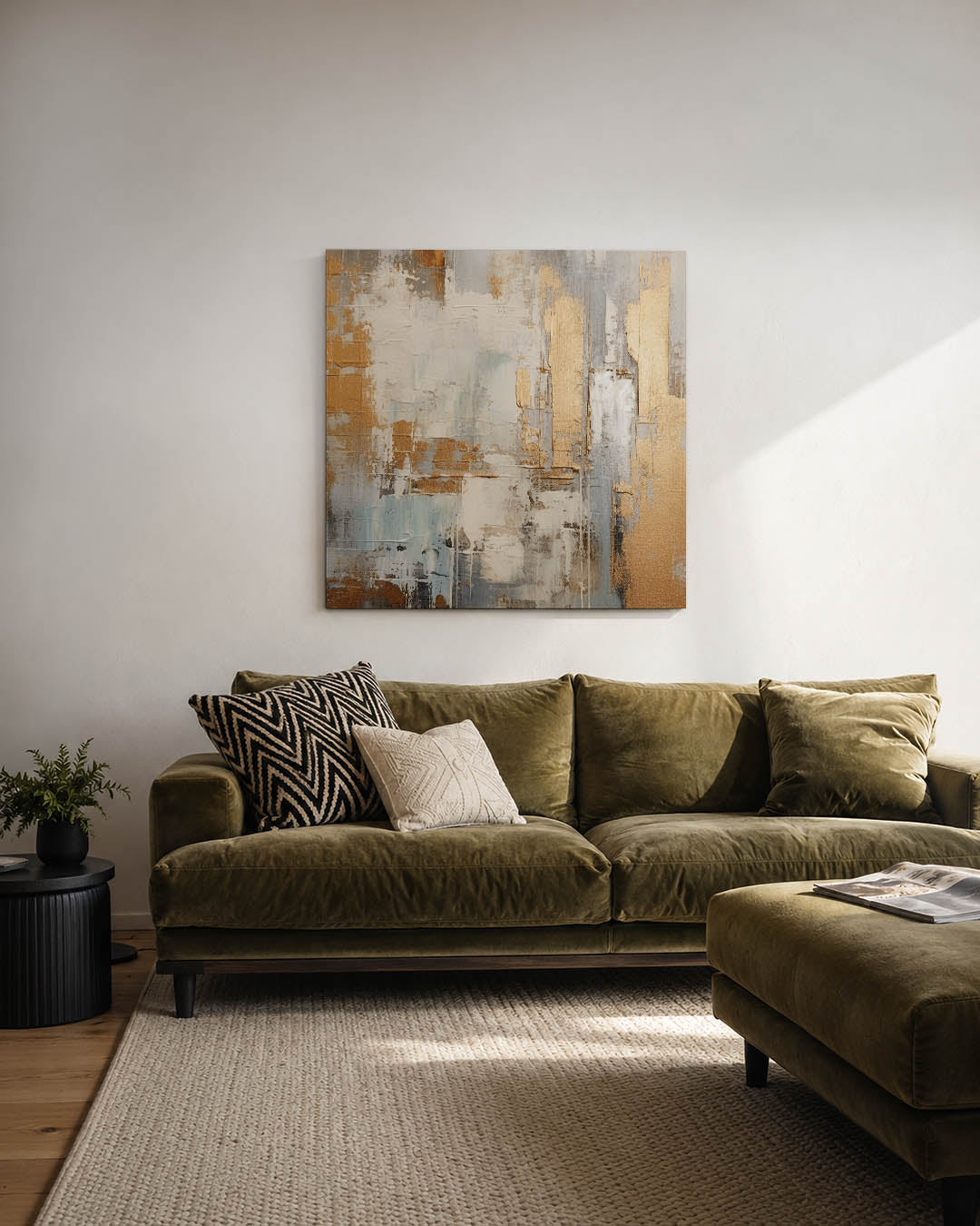 Gelaagde texturen Kunstwerk