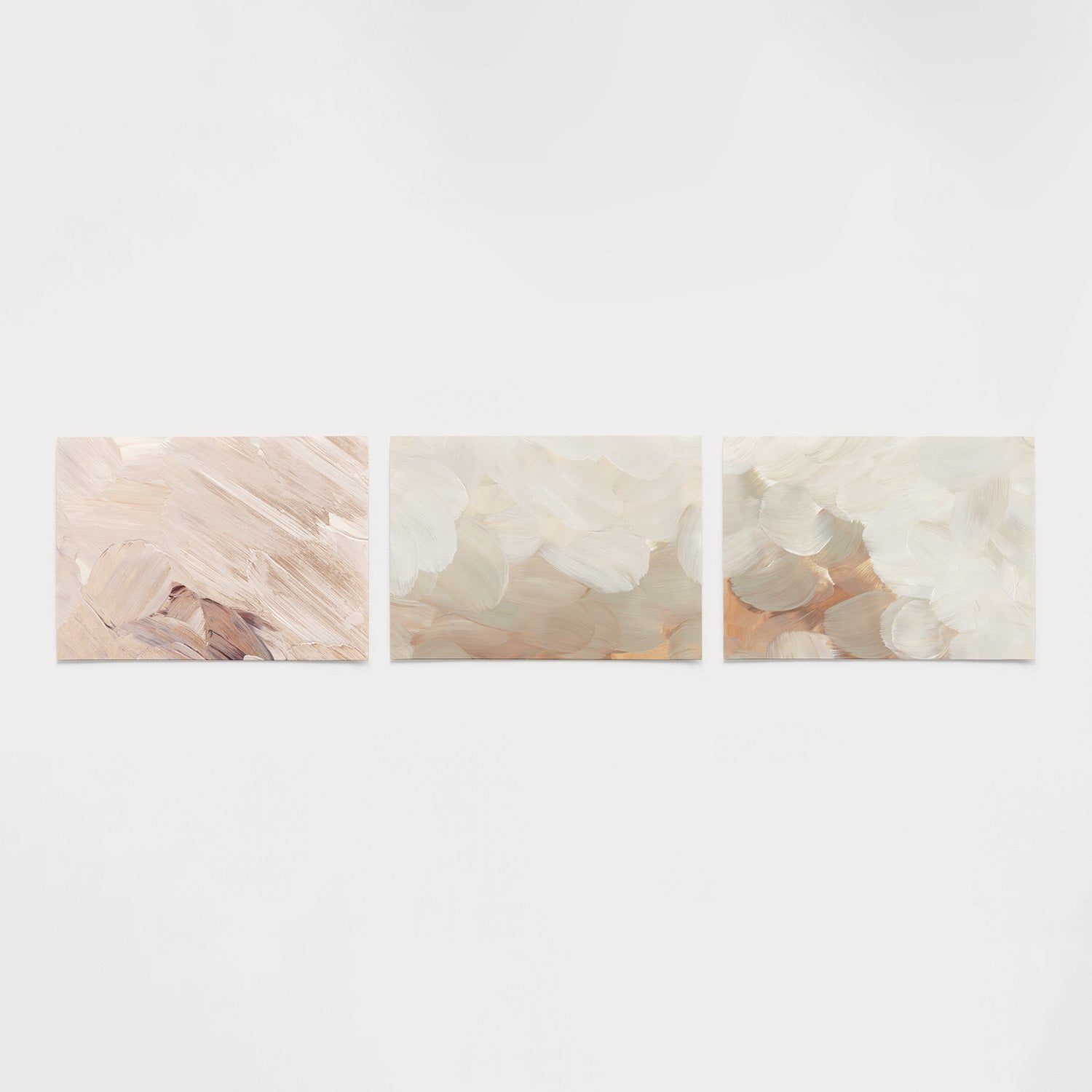Zachte kleurvlakken Posterset