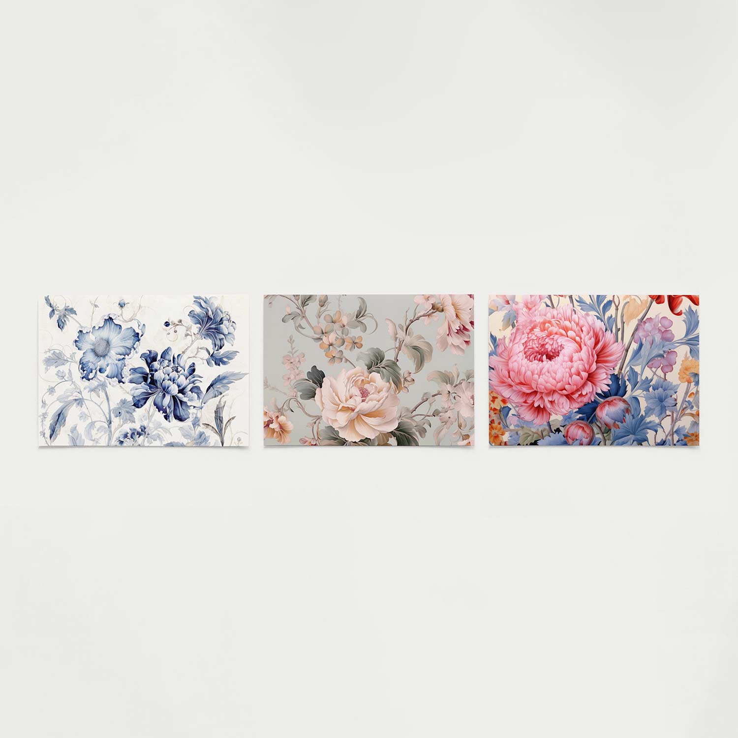 Bloemrijke harmonie Posterset