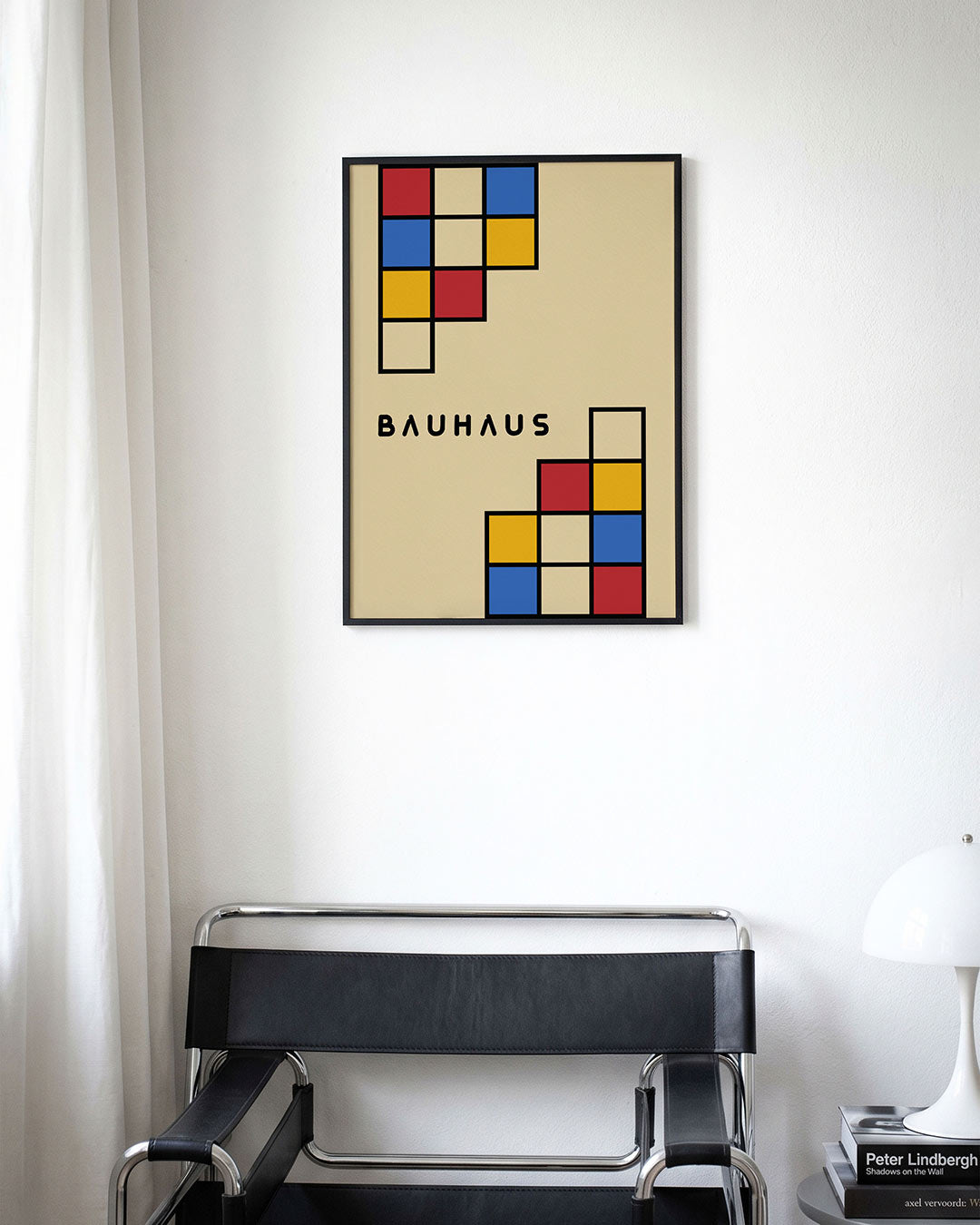 Vorm en kleurvlakken Poster
