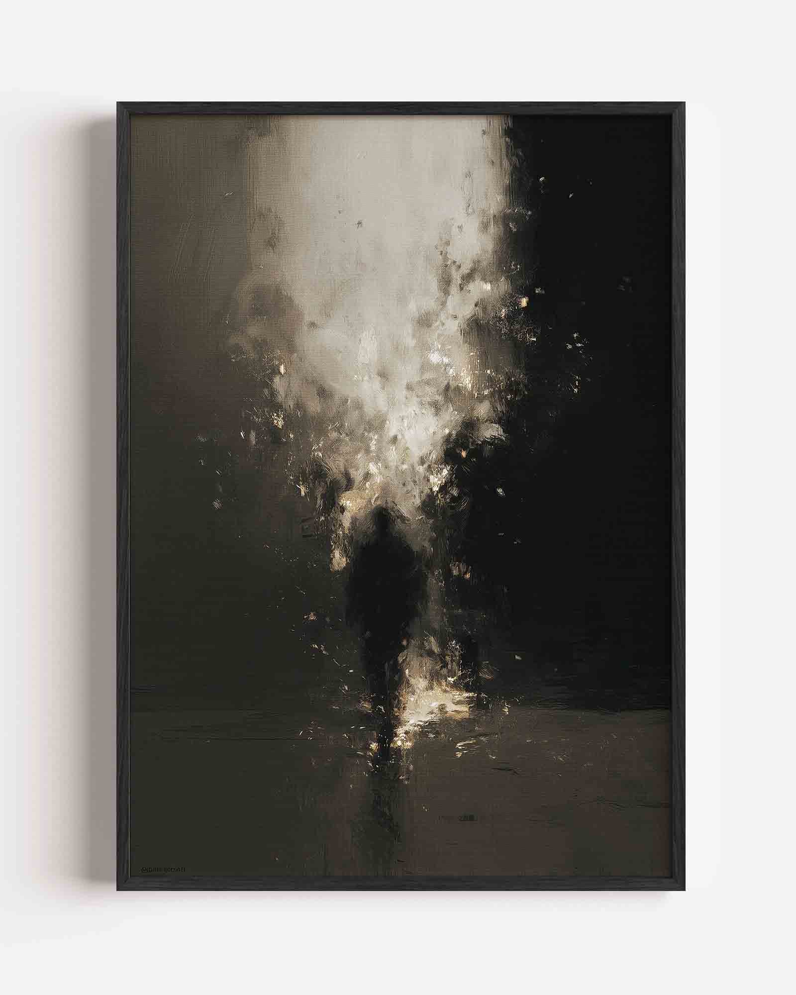 Mysterieuze figuur Poster
