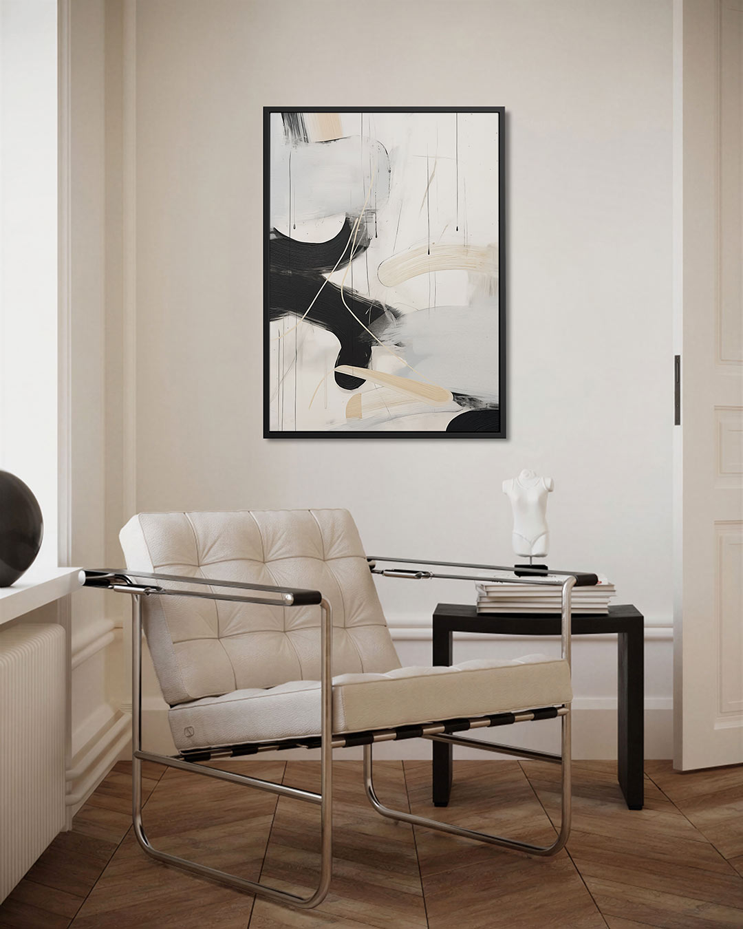 Dynamische vormen Kunstwerk