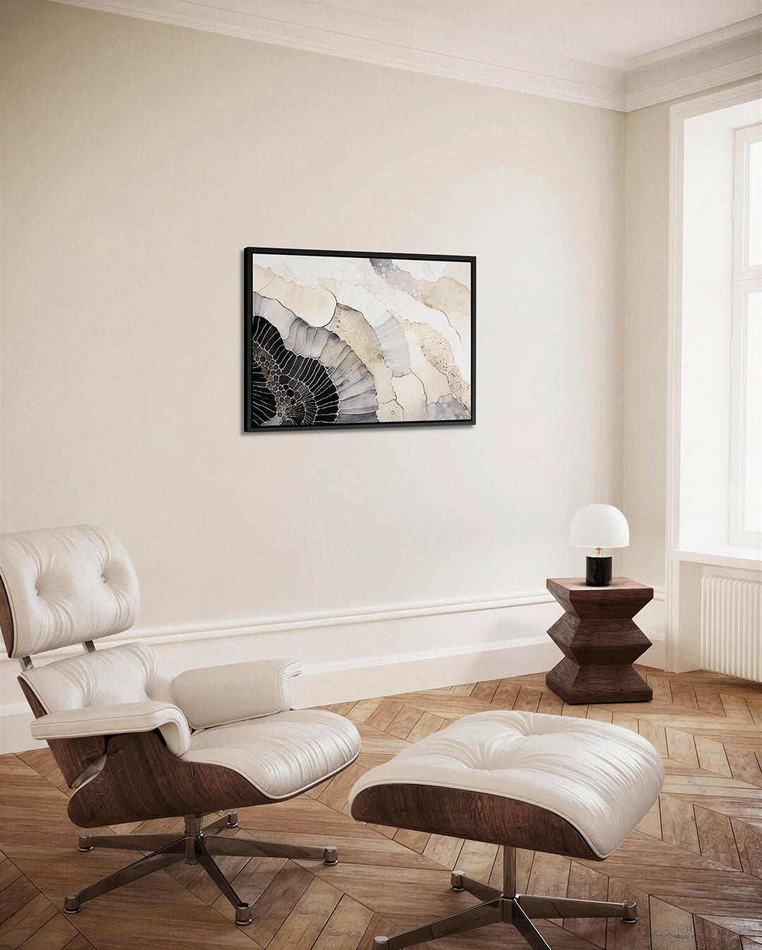 Organische vormen Kunstwerk