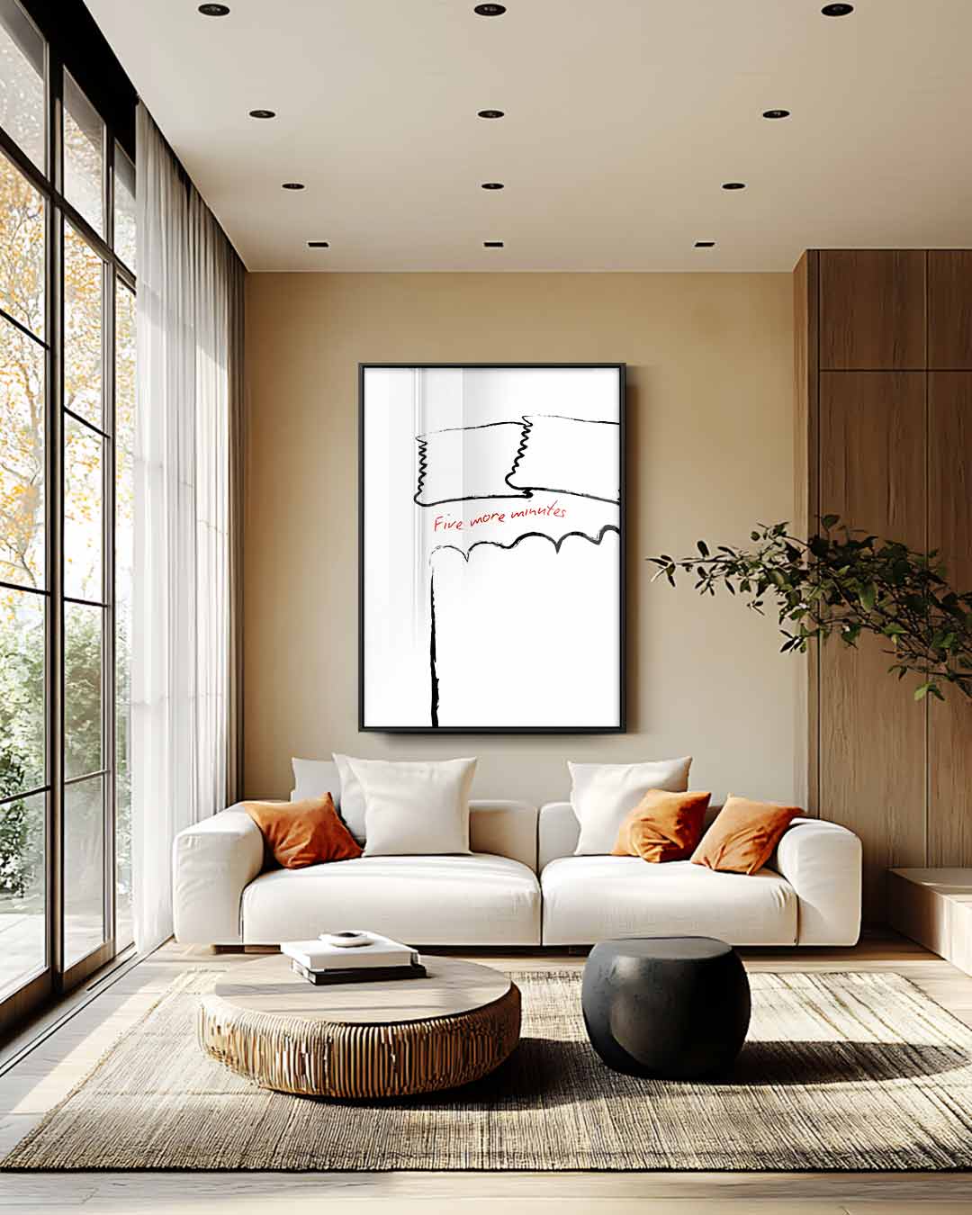Vijf Minuten Extra Kunstwerk-canvas-dibond-plexiglas-wanddecoratie-WallArtistic