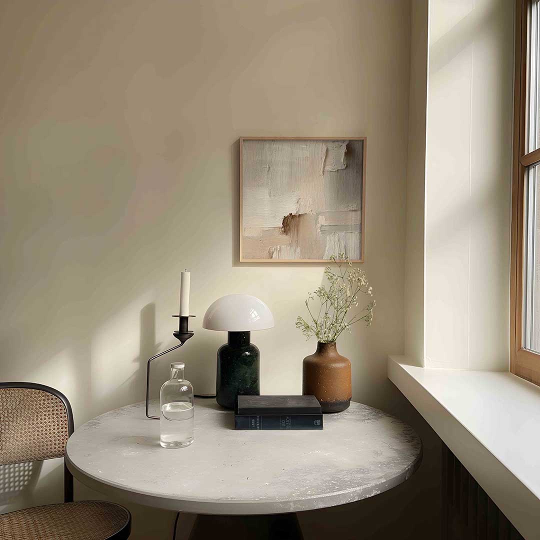 Beige textuur Poster