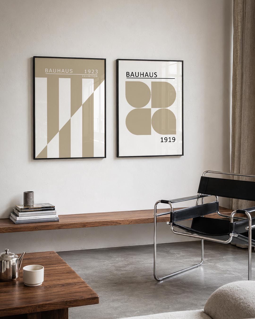 Lijnen en vlakken Posterset