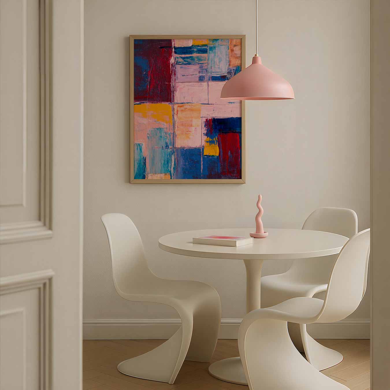 Abstract Kleurencompositie Poster-WallArtistic