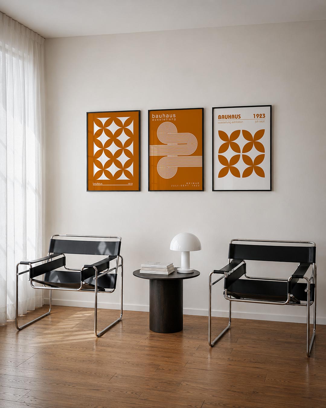Vormritme en kleur Posterset