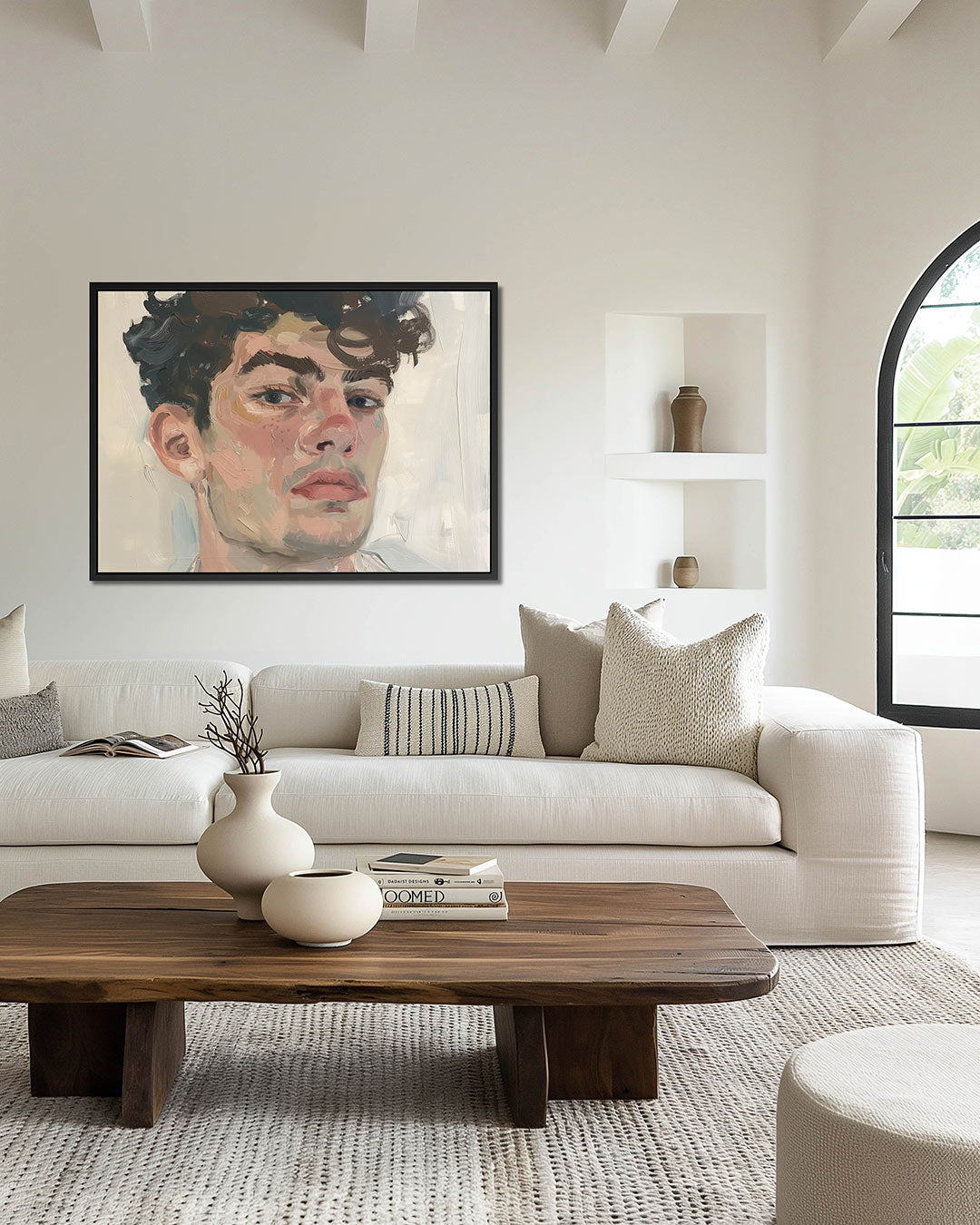Portretstudie Kunstwerk