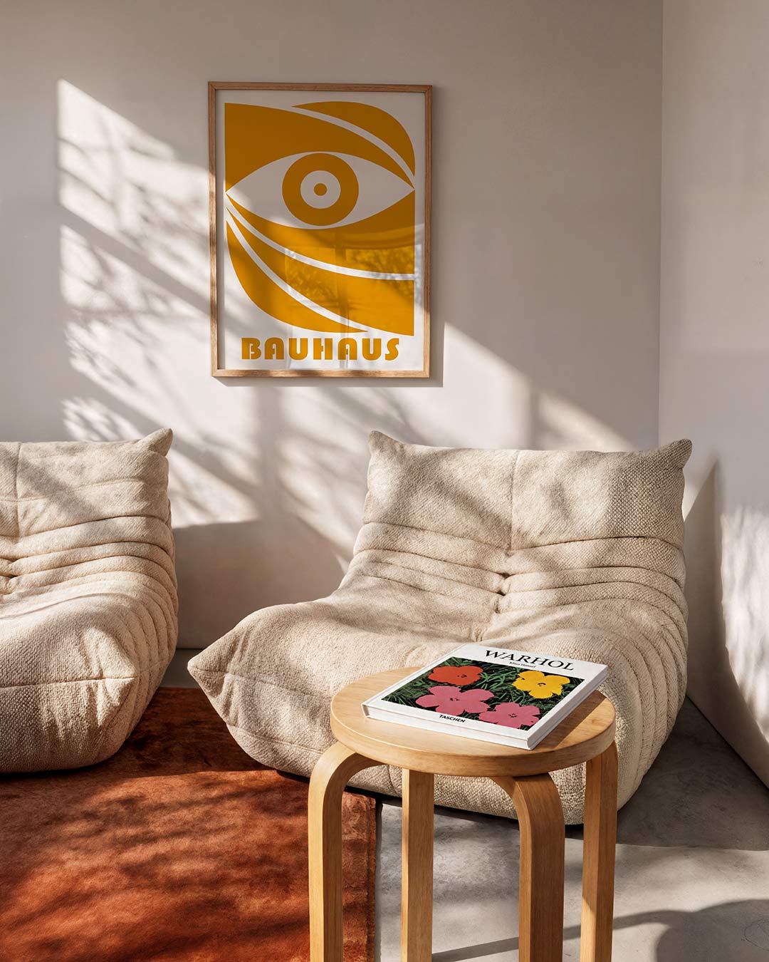 Oog en lijnen Poster