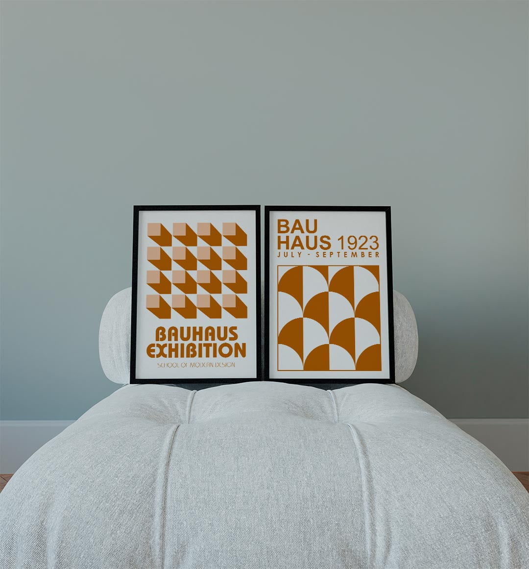 Vorm en schaduw Posterset