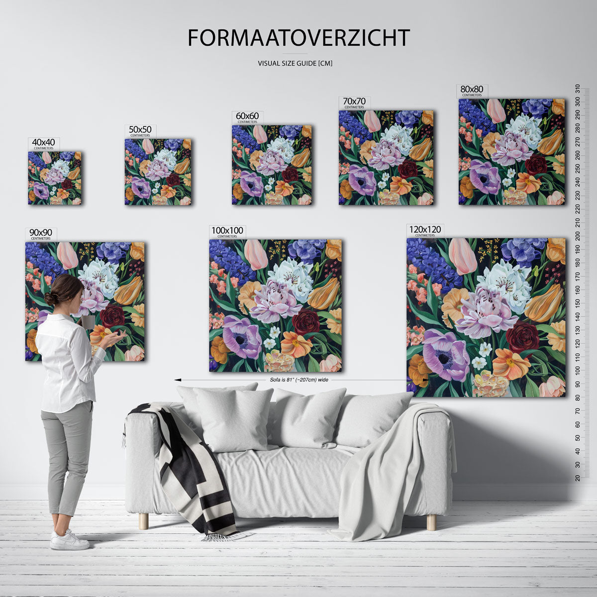 Bloemenpracht Poster