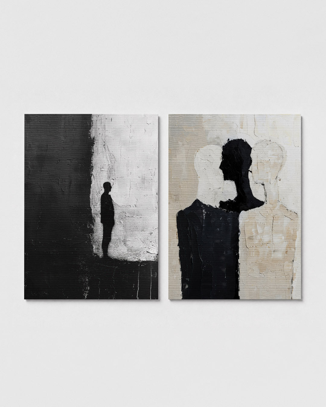 Schaduw en textuur Posterset
