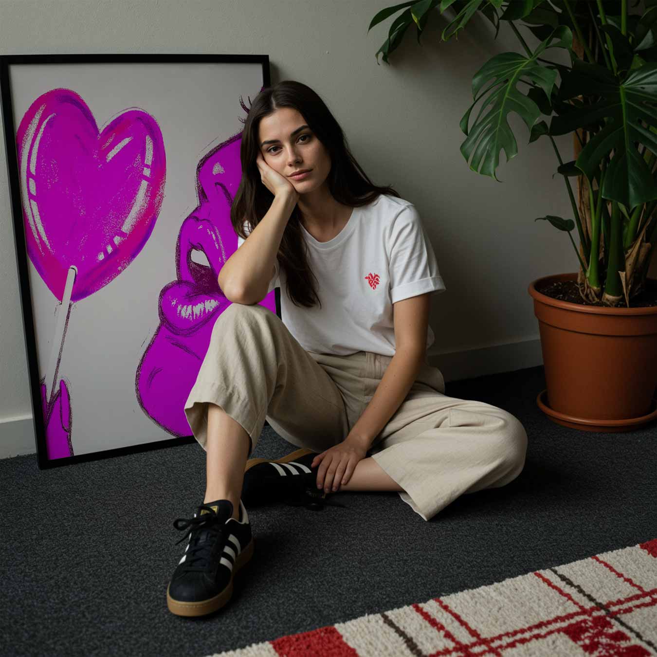 Liefdevolle Lolly Poster-WallArtistic