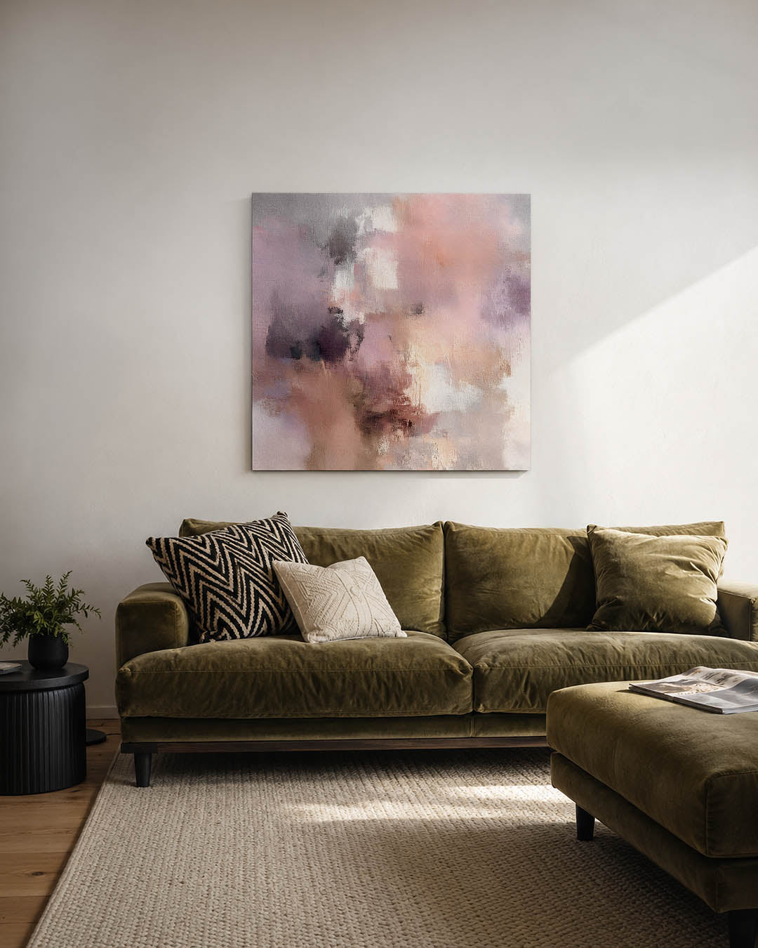 Dromerige kleurenexplosie Kunstwerk