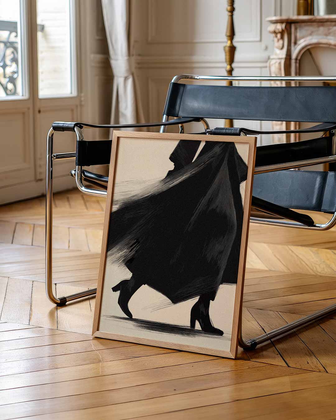 Elegante Stijlvolle Schoenen Poster-WallArtistic