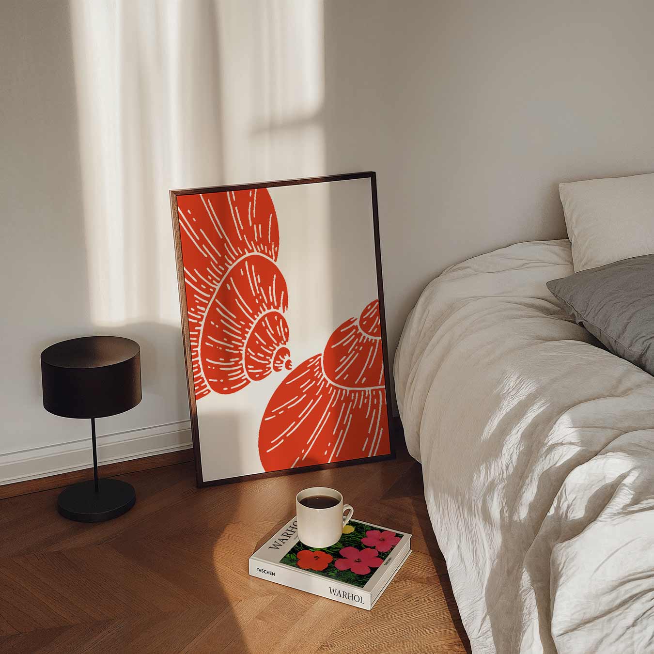 Schelpen in Stijl Poster-WallArtistic
