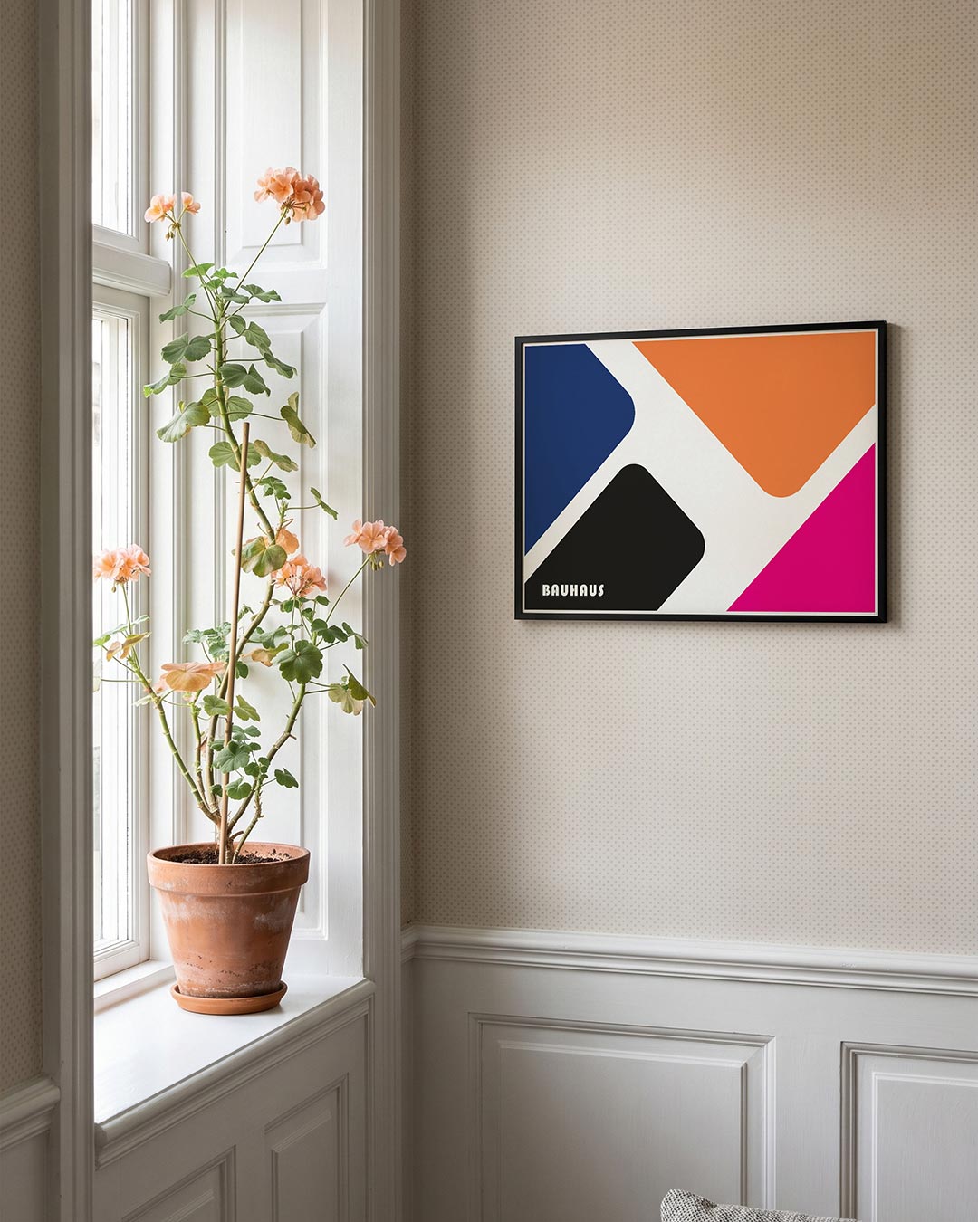 Vorm en kleurvlakken Poster