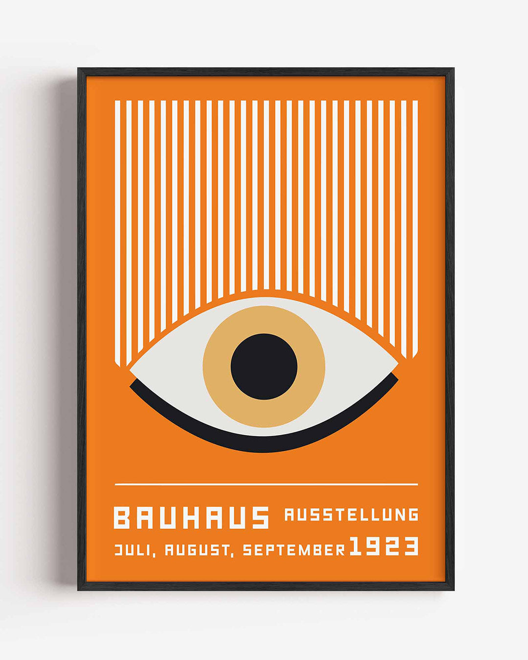Lijnen en oog Poster
