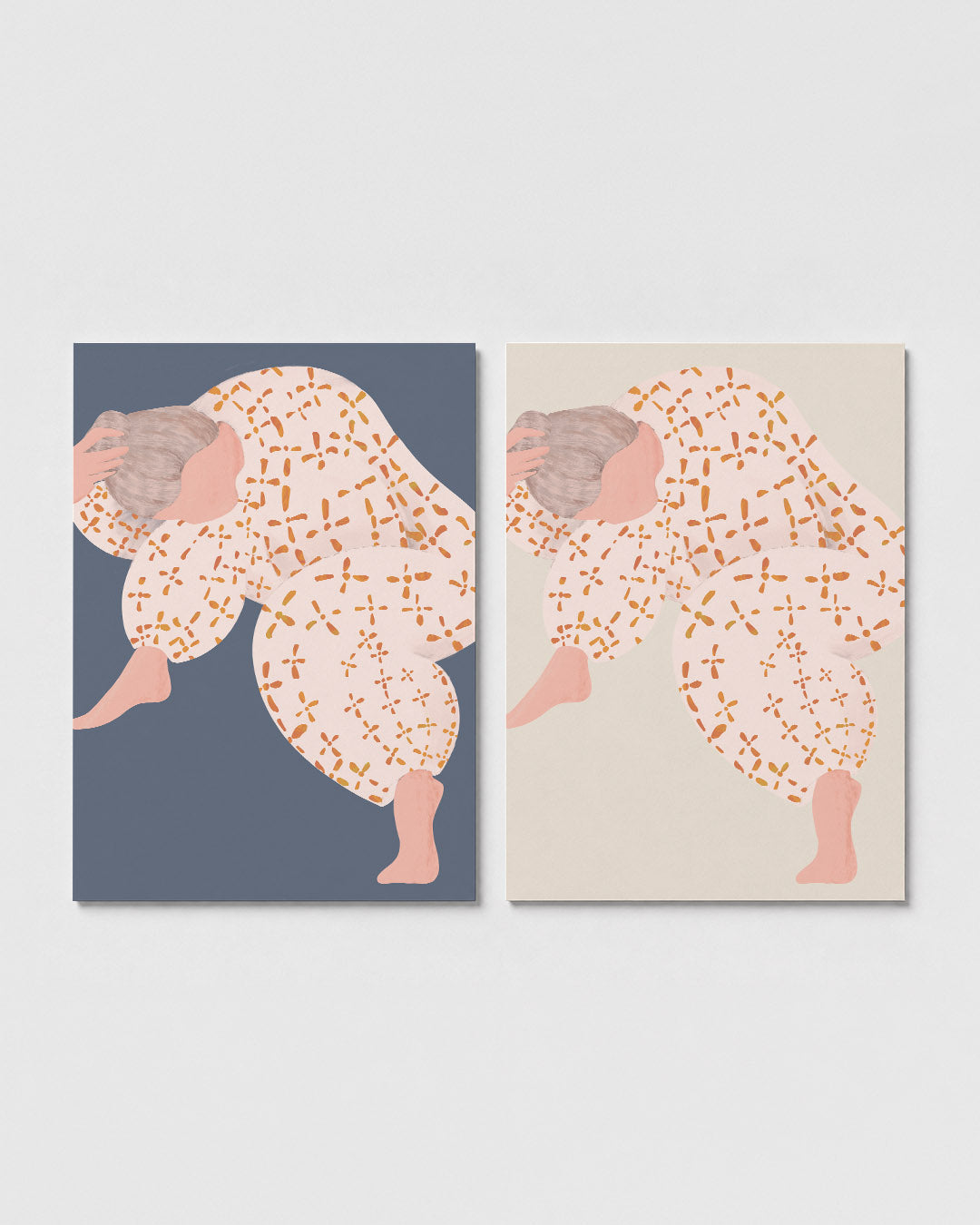 Vorm en kleurenspel Posterset