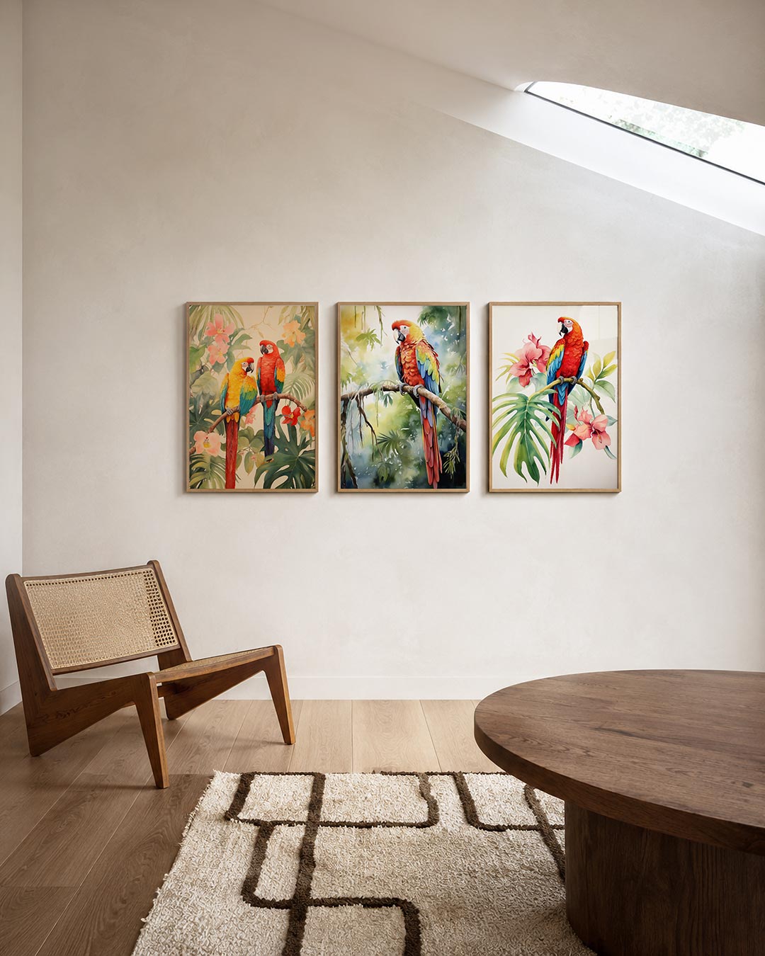 Tropische kleurexplosie Posterset