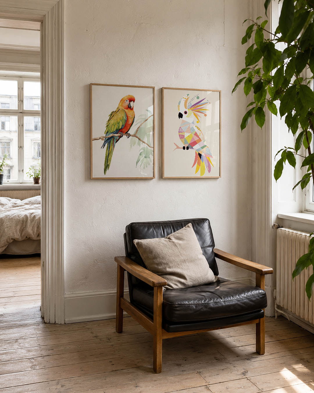 Vogelkleurenpracht Posterset