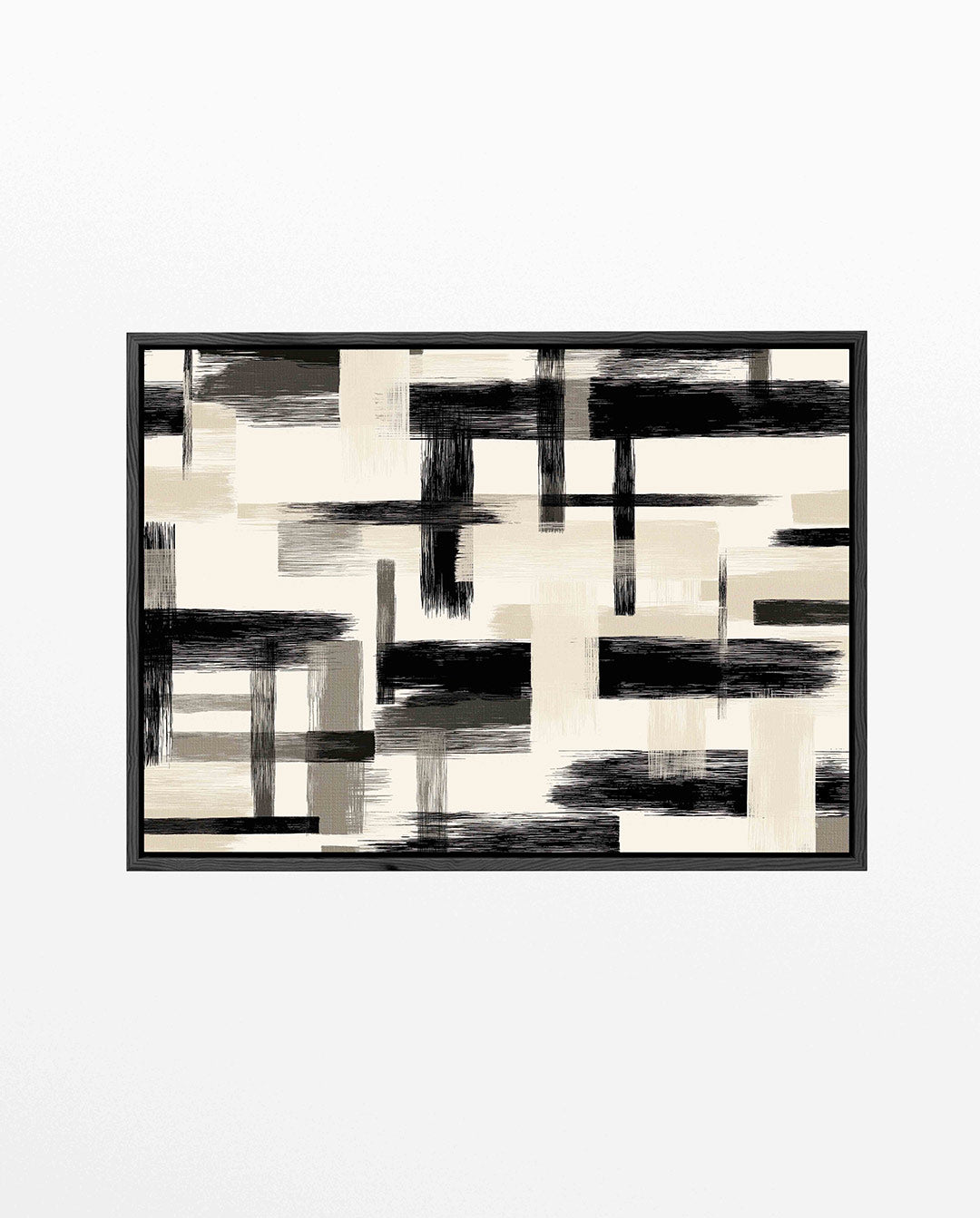 Grafische lijnen compositie Kunstwerk