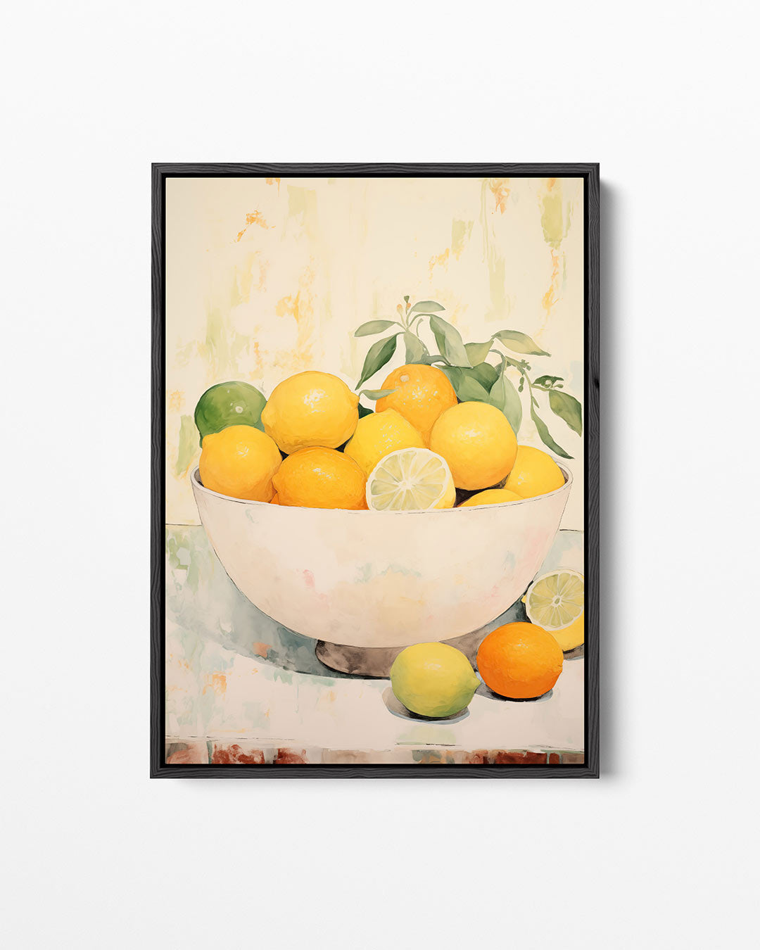 Citroenboom in pot Kunstwerk