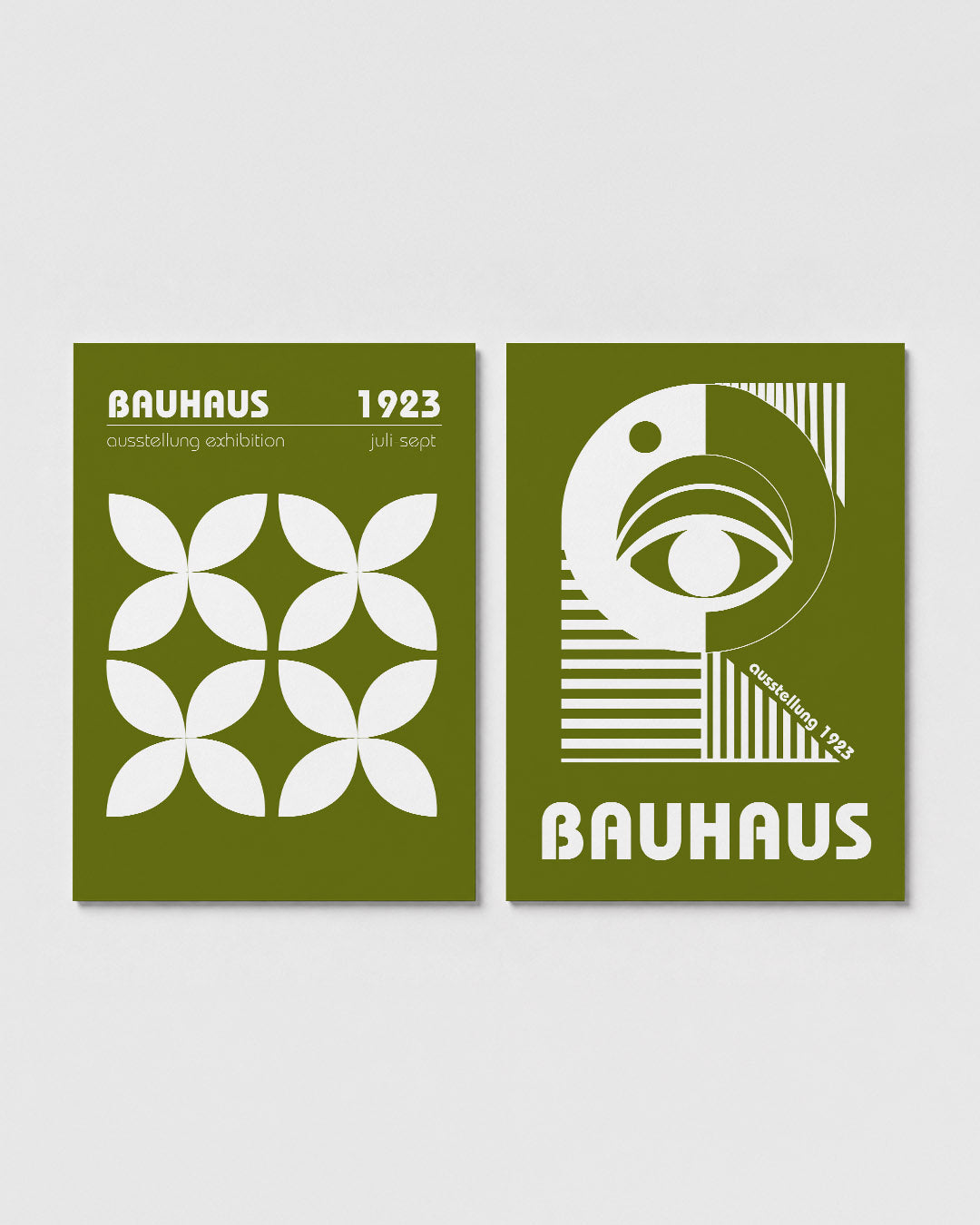 Vormritme en kleur Posterset