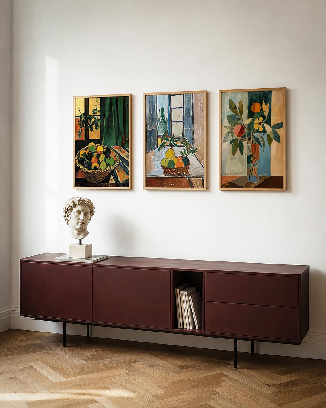 Fruit en licht Posterset