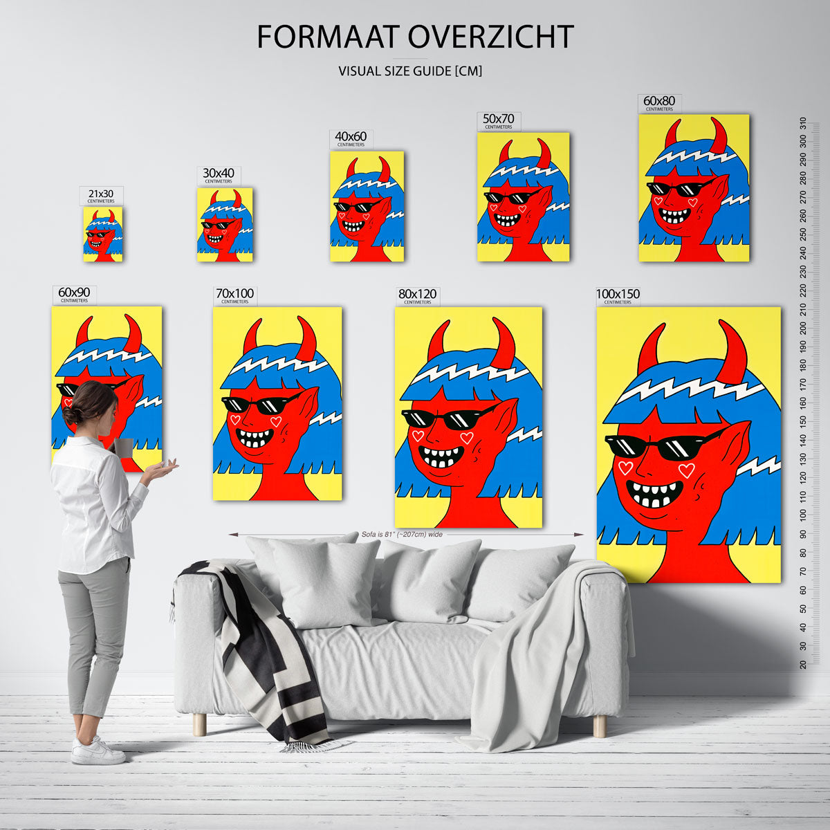 Duivelse glimlach Poster