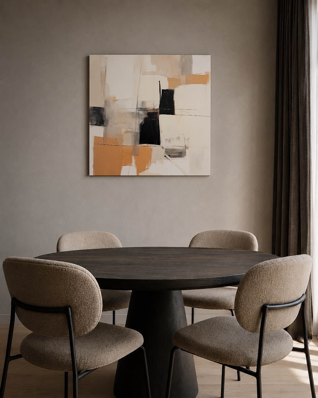 Geometrische vormen Kunstwerk