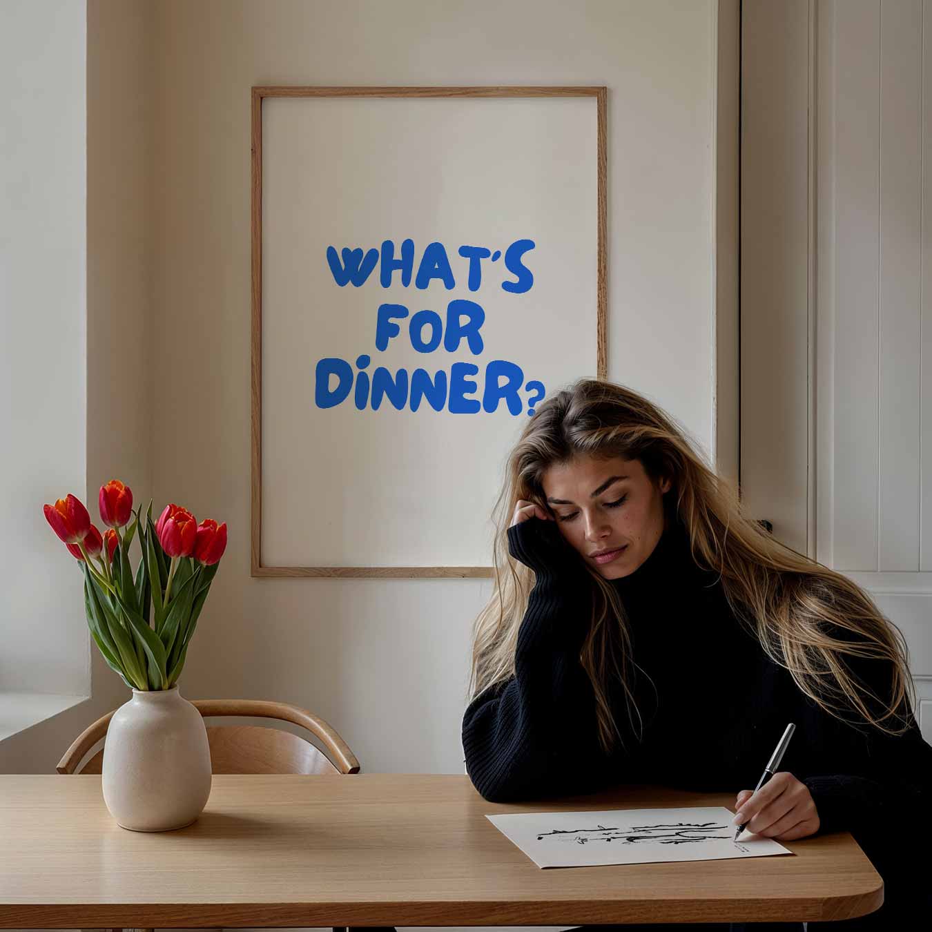What's for Dinner? Poster-WallArtistic