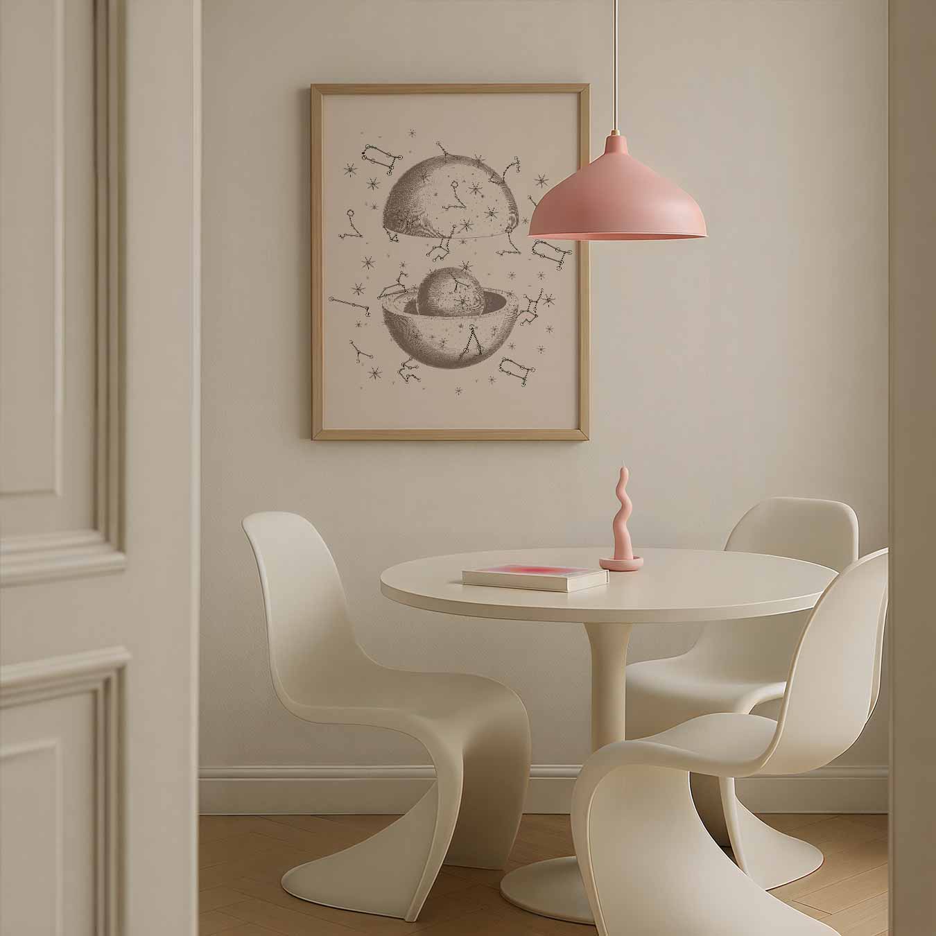 Hemelse Hemisferen Poster-WallArtistic
