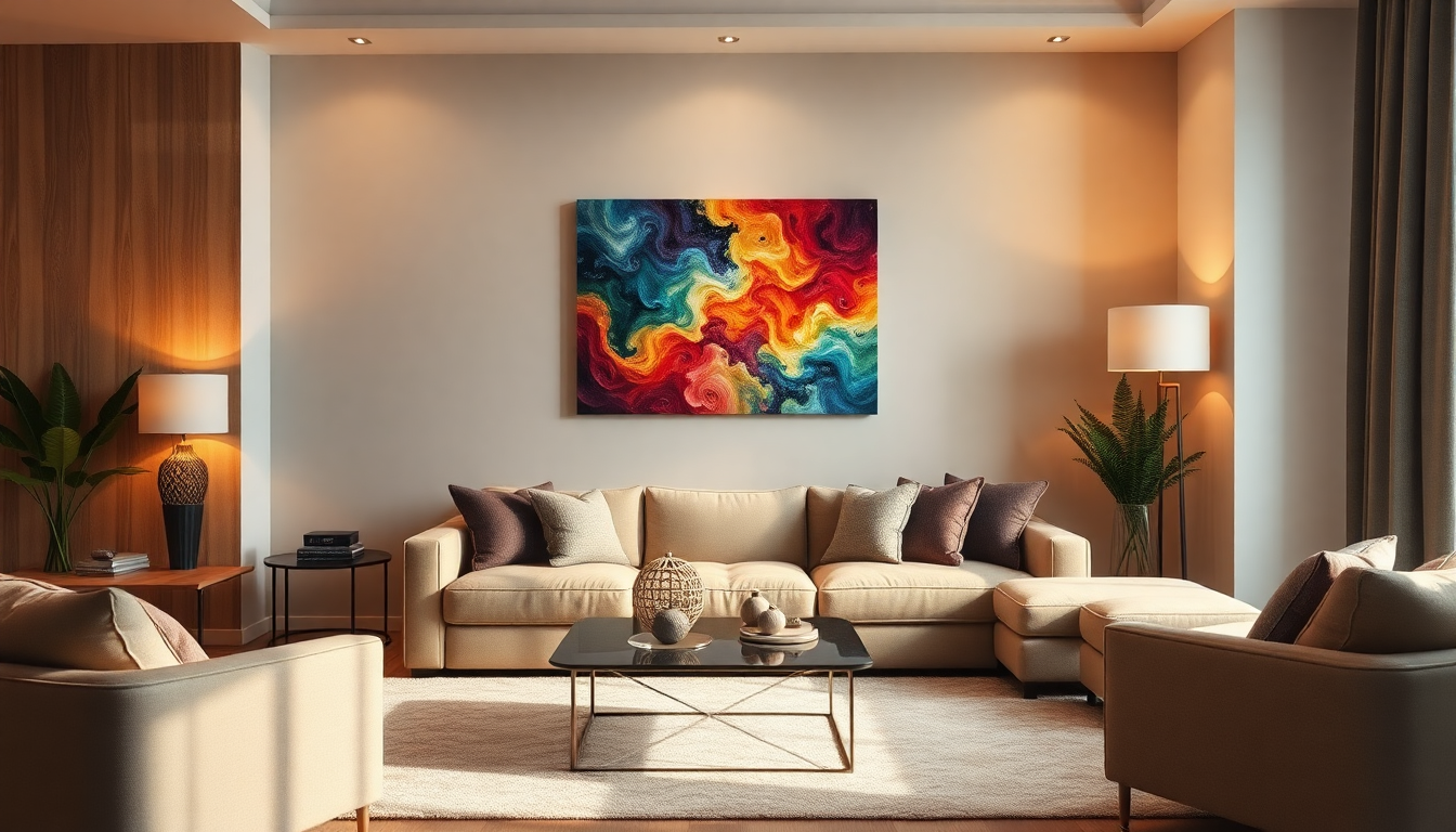 Geef je interieur een unieke touch met canvas wanddecoratie