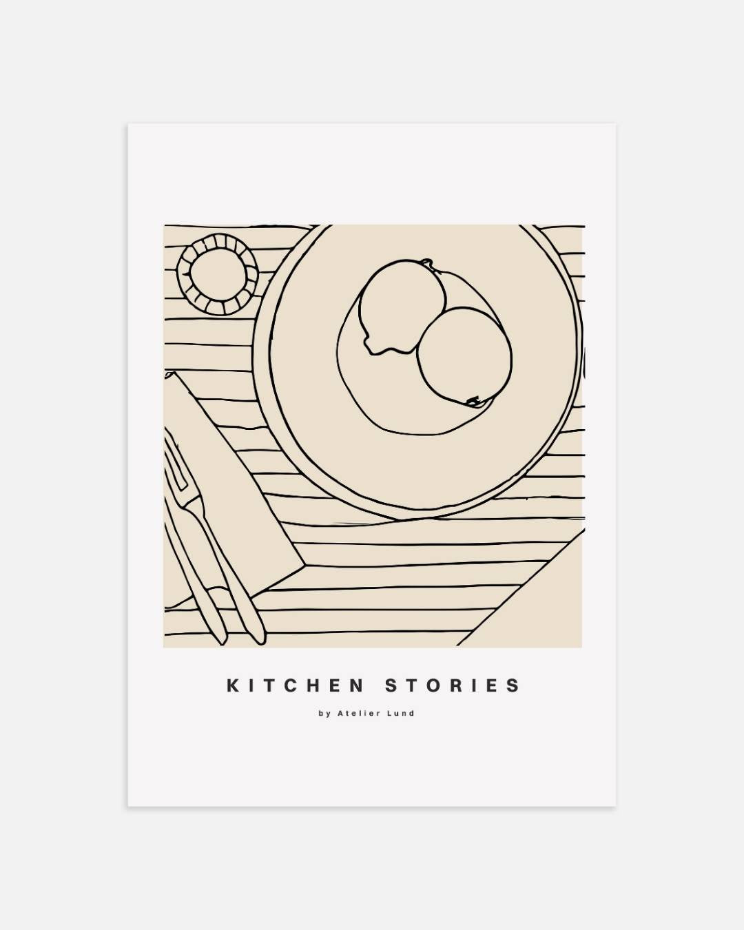 Fruit plate Poster