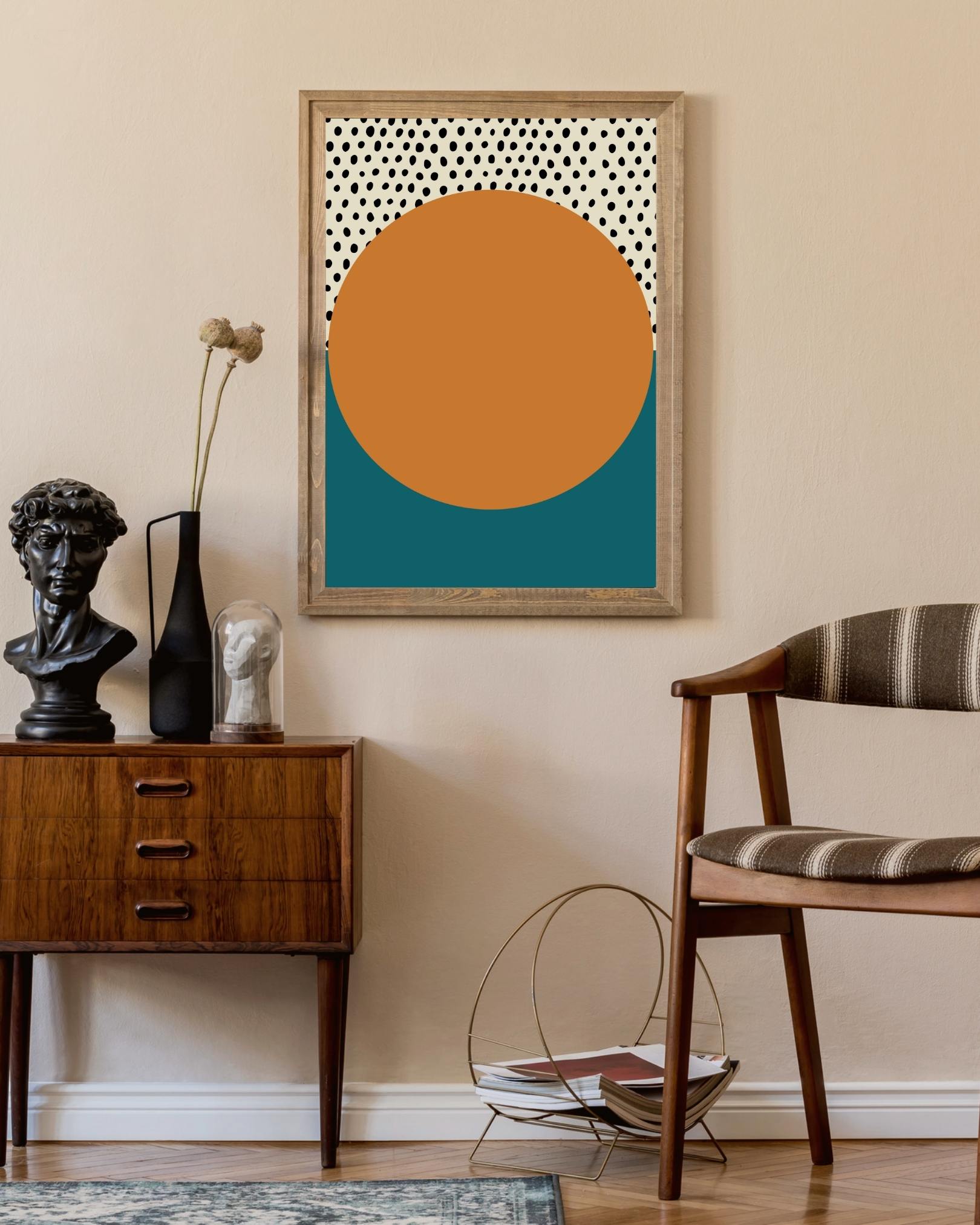Black &amp; Yellow Poster