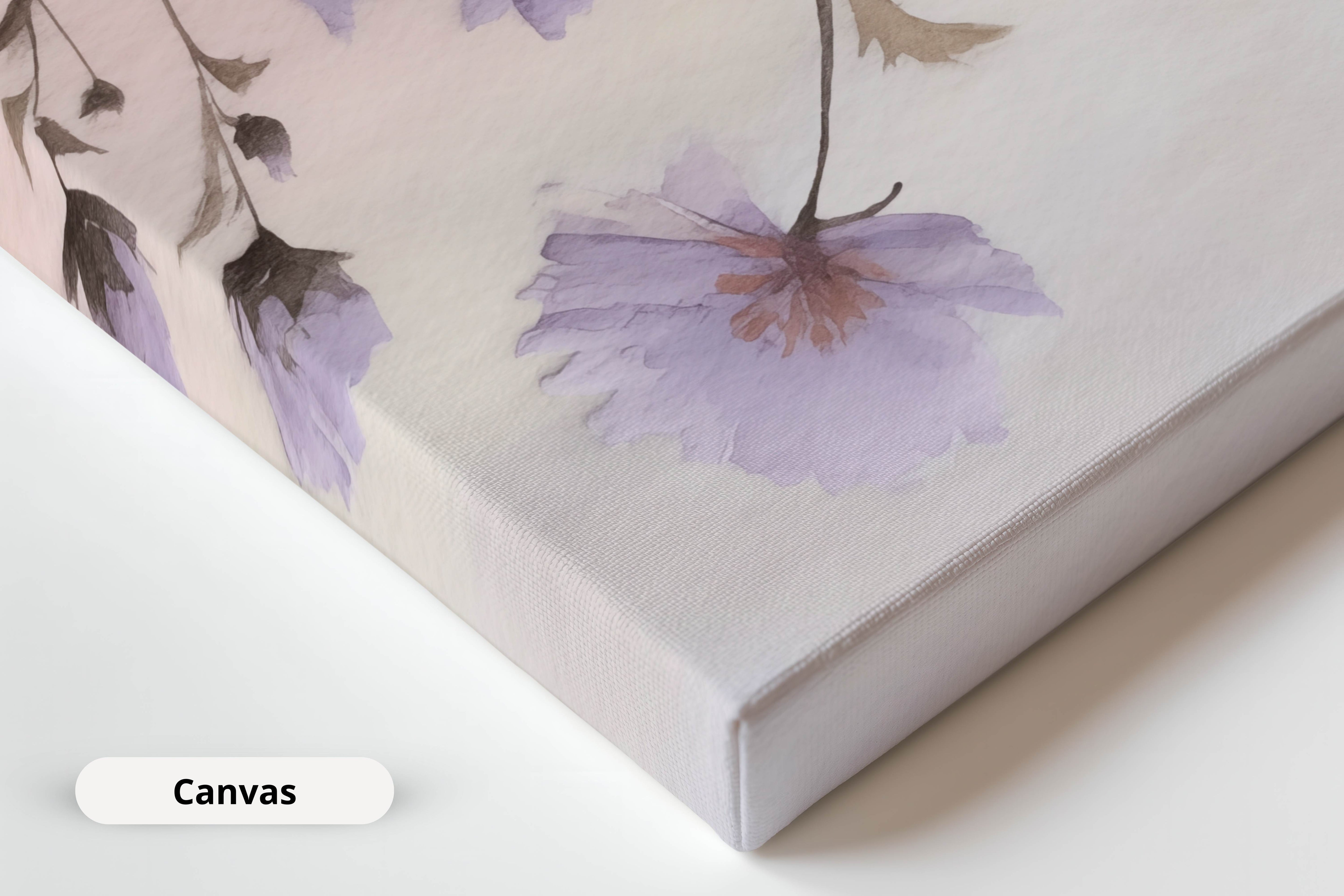 Flowers in soft shades