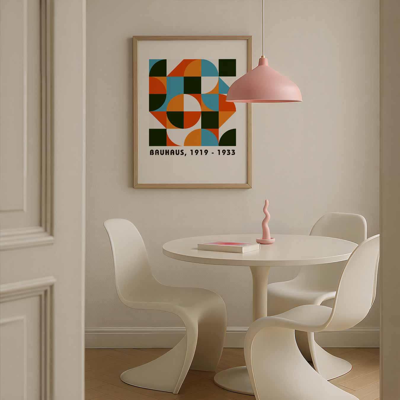 Stylish Shape Pattern Poster