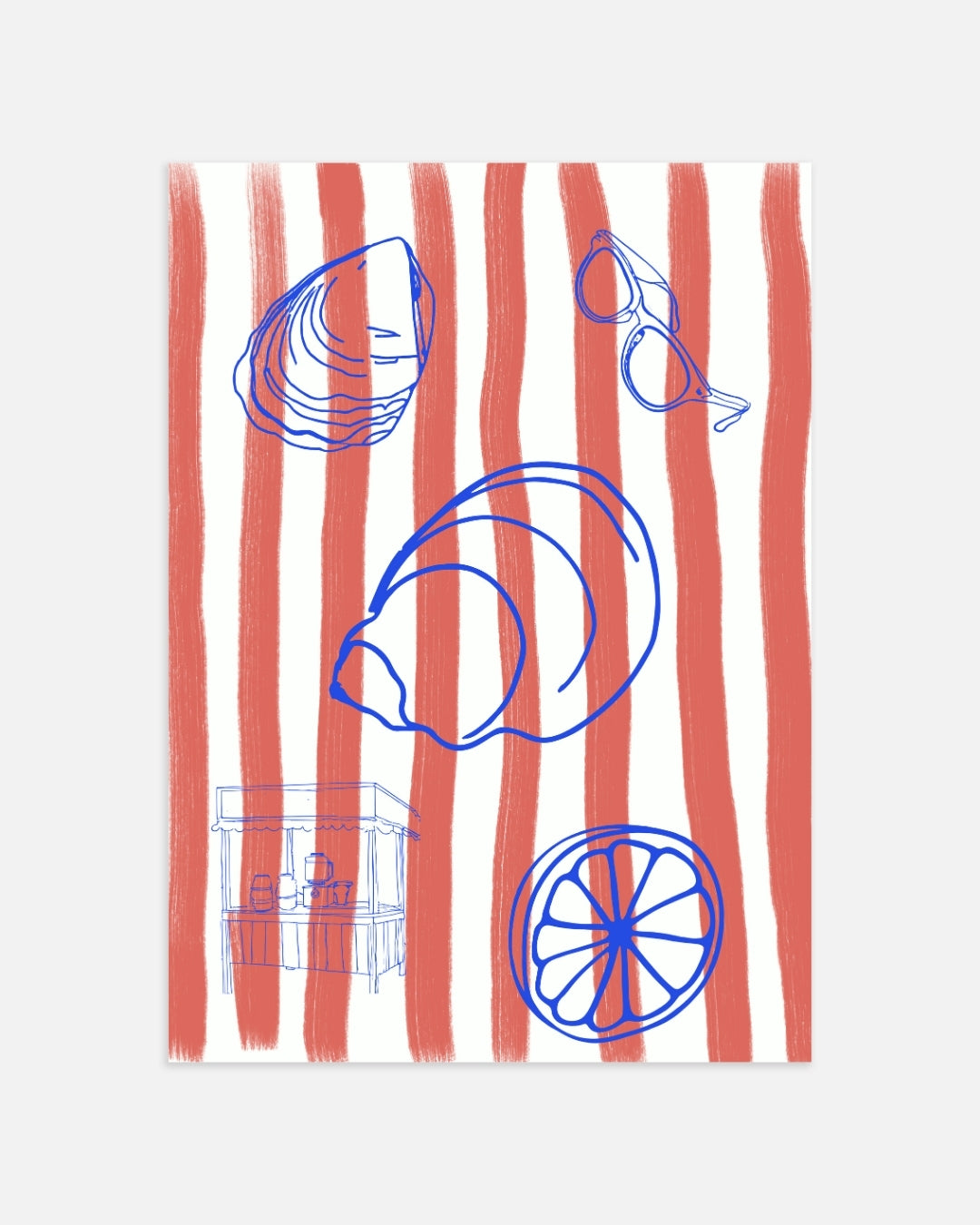 Marktleven Poster
