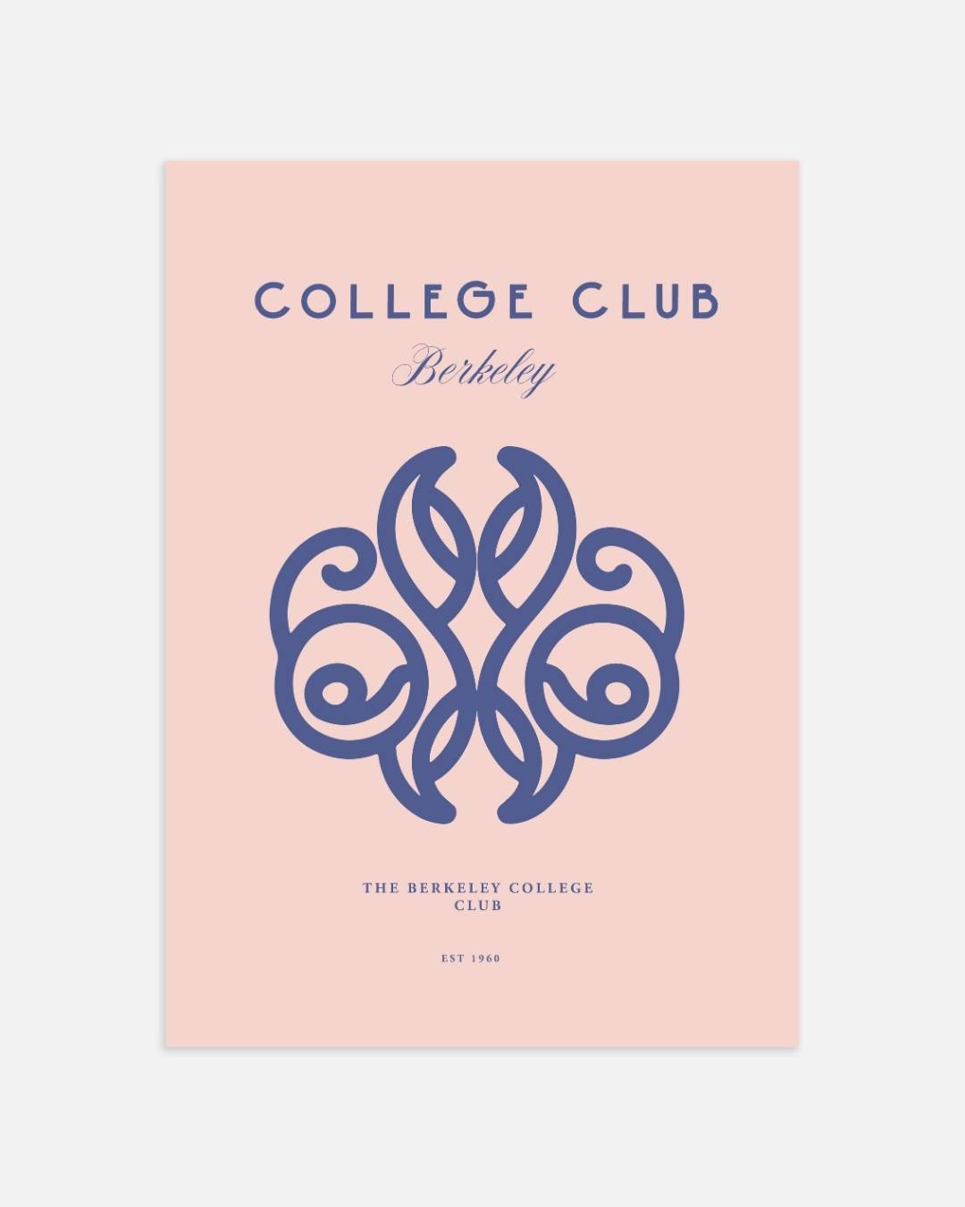 College Club Berkeley Poster