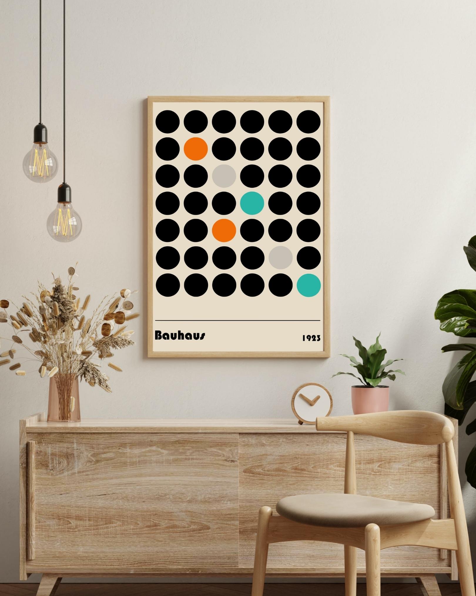 Black Dot Poster