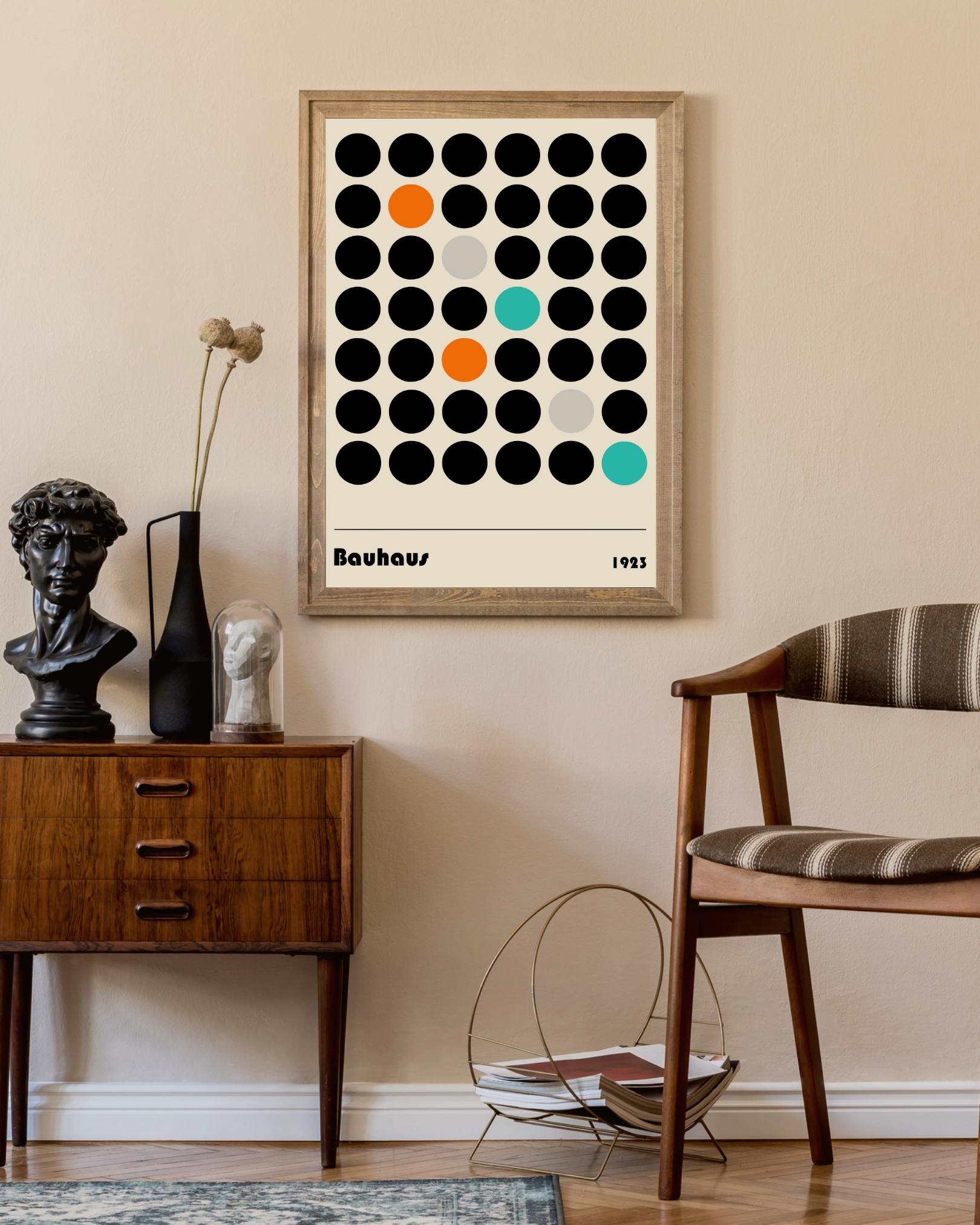 Black Dot Poster